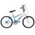 Bicicleta Ultra Bikes Aro 20 Feminina Bicolor V Brake Azul bebe