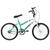Bicicleta Ultra Bikes Aro 20 Feminina Bicolor V Brake Verde anis