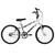 Bicicleta Ultra Bikes Aro 20 Rebaixada Bicolor Freio V Brake Cinza, Branco