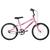 Bicicleta Ultra Bikes Aro 20 Rebaixada Garfo Especial Reforçada Rosa bebe