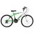 Bicicleta Ultra Bikes Aro 24 Masculina Bicolor V-brake Verde kw