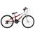 Bicicleta Ultra Bikes Aro 24 Rebaixada Bicolor Vermelho, Branco