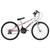 Bicicleta Ultra Bikes Aro 24 Rebaixada Bicolor Rosa bebe, Branco
