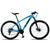 Bicicleta XLT Aro 29 Quadro 19 Alumínio Suspensão Freio Disco 21 Marchas - KSW Azul, Preto