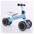 Bicicletinha Infantil Bicicleta Equilíbrio Andador Sem Pedal Azul