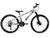 Bike Aro 26 KOG Freeride Full 21v Shimano Vmaxx X25 Branco, Verde