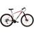 Bike em Alumínio Aro 29 Attus 24v Marchas Freio Disco Suspensão com Trava - Xnova Branco, Vermelho