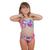 Biquini Para 8 Anos Estampa Florida Onça Rosa Proteção UV 50 Colorido