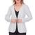 Blazer Alfaiataria Feminino Elegante Social com Botões Offwhite