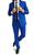 Blazer Masculino Slim 2 Botões Corte Italiano Super Oferta 7 Cores - Shopping do Terno Azul royal
