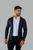 Blazer Masculino Slim Esporte Fino Elastano Premium  dragonfly debatt jeans Preto encerado