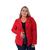 Blazer Plus Size Luxo Botões Forrados Moda Feminina R069 Vermelho