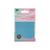 Bloco Adesivo Transparente Clear Notes - YES - Colorido/Tom Pastel - pacote com 50 folhas (Tipo Postit)  Azul