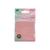 Bloco Adesivo Transparente Clear Notes - YES - Colorido/Tom Pastel - pacote com 50 folhas (Tipo Postit)  Rosa