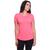 Blusa Academia Manga Curta Camiseta Camisa Tshirt Esportiva Dry Fitness UV Proteção Solar Rosa