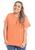 Blusa baby look lisa plus size - tshirt 3013a.c1 Coral