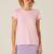 Blusa Basica Malwee Viscose Betone Manga Curta Feminina Adulto 1000040411 Pink Rosa claro, Rosa claro, Rosa claro