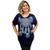 Blusa Bata De Malha Viscolycra Plus Size Tamanho 52 54 Estampado 17