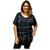 Blusa Bata De Malha Viscolycra Plus Size Tamanho 52 54 Estampado 38