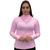 Blusa Cacharrel Feminina Lã Tricô Tricot Gola Alta Atacado Tendência Rosa bebê