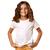 Blusa Camisa Camiseta Básica Infantil Menino Menina Criança 100% Algodão Premium Lisa Branco