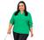 Blusa Camisa Plus Size Viscolinho Roupas Femininas Ate 52 056 Hortelã