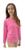 Blusa Camisa Praia Piscina Proteção Solar Juvenil 12 Ao 16 Rosa chiclete 57