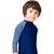 Blusa Camiseta Manga Longa Proteção Solar Praia Verao UV FPS50+ Infantil Menino Menina Azul c, Azul claro