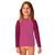 Blusa Camiseta Manga Longa Proteção Solar Praia Verao UV FPS50+ Infantil Menino Menina Rosa c, Pink