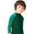 Blusa Camiseta Manga Longa Proteção Solar Praia Verao UV FPS50+ Infantil Menino Menina Verde c, Verde água