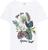 Blusa Camiseta Plus Size 100% ALG. C/estampa G1 Ao G5 Malwee Branco
