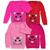 Blusa Casaco Infantil Menina Lã Tricot Quente Frio Inverno Pink