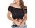 Blusa cropped feminino canelado ombro a ombro regulagem com bojo estilo blogueira Pink