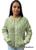 Blusa De Frio Feminina Pelinho Casaco Felpudo Insta Top Luxo Verde claro