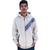 Blusa de frio moletom masculina gangster fashion top capuz Cinza, Claro