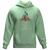 Blusa De Frio Moletom Masculino Modelo Canguru Capuz Top Verde agua