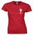 Blusa Farmácia,feminina,básica,100% algodão,estampada Vermelho logo