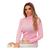 Blusa Feminina De Tricô Com Elastano Gola Alta Inverno Rosa, Bebê