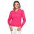 Blusa Feminina Gola V Tricot Lã Inverno Com Elastano Basica Pink