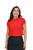 Blusa feminina manga curta moda evangélica crepe sku:b101 Vermelho