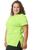 Blusa Feminina Plus Size Até G5 Roupa de Academia Tapa Bumbum Verde fluorescente