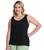 Blusa Feminina Rovitex Plus Size SECRET GLAM Preto