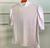 Blusa feminina tecido laise manga bufante gola alta moda fashion Pink