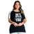 Blusa feminina Thais com Estampa Plus Size 102501 Preto