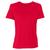 Blusa Feminina Tshirt Camiseta DF Manga Curta Algodão Básica Lisa Premium Vermelho