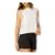 Blusa feminina viscolycra cavado renda casual elegante Branco