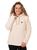 Blusa Fleece Léger Bear Meio Zíper Feminino Conquista Off, White