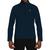 Blusa Fleece Solid Muvin Masculina para Frio Intenso, com Gola Alta, Zíper no Tórax e Proteção UV50 Azul marinho
