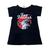 Blusa Foo Fighters Felines Gatos Gatinhos Blusinha Camiseta Baby Look Feminina Sfm914 Preto