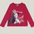 Blusa Frozen Meia Malha Feminino Infantil - Malwee Kids Disney Frozen Vermelho